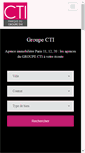 Mobile Screenshot of ctiparis.com
